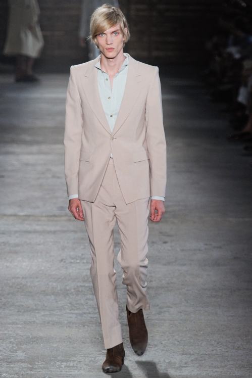 Alexander McQueen Sping/Summer 2012 menswear runway show in Milan