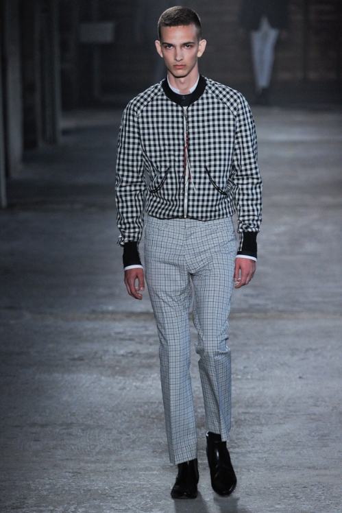 Alexander McQueen Sping/Summer 2012 menswear runway show in Milan