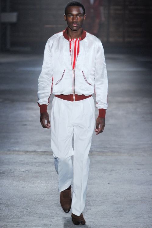 Alexander McQueen Sping/Summer 2012 menswear runway show in Milan