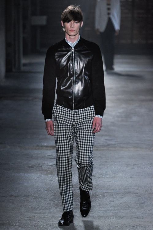 Alexander McQueen Sping/Summer 2012 menswear runway show in Milan