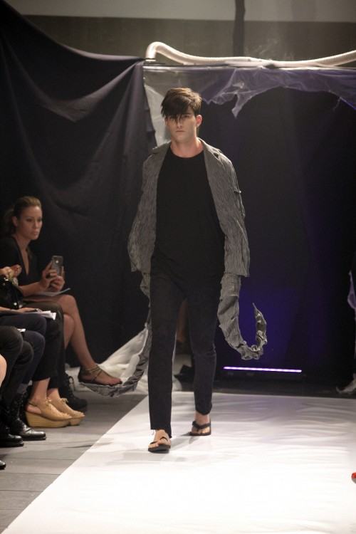 Asher Levine Spring/Summer 2012 menswear runway show in NY