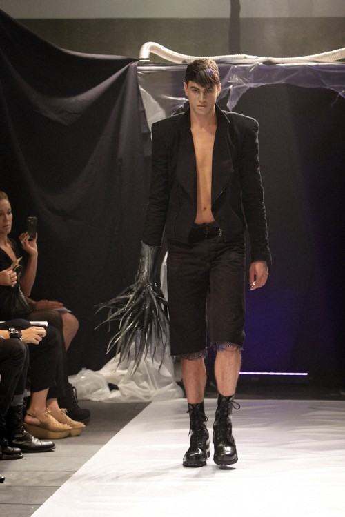 Asher Levine Spring/Summer 2012 menswear runway show in NY