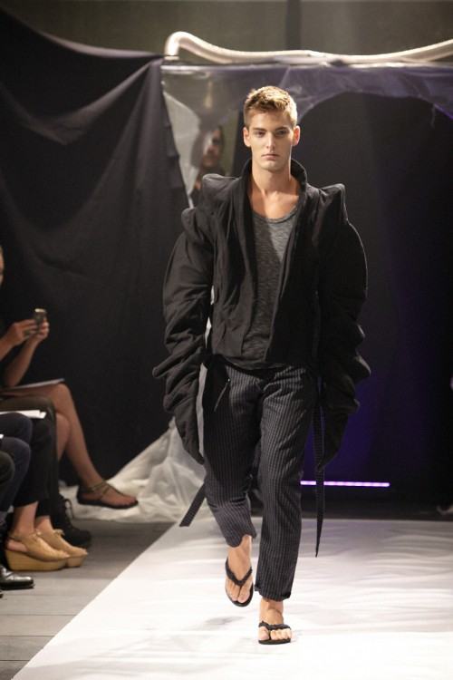 Asher Levine Spring/Summer 2012 menswear runway show in NY