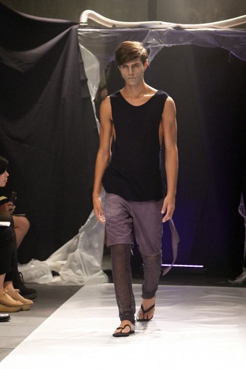 Asher Levine Spring/Summer 2012 menswear runway show in NY