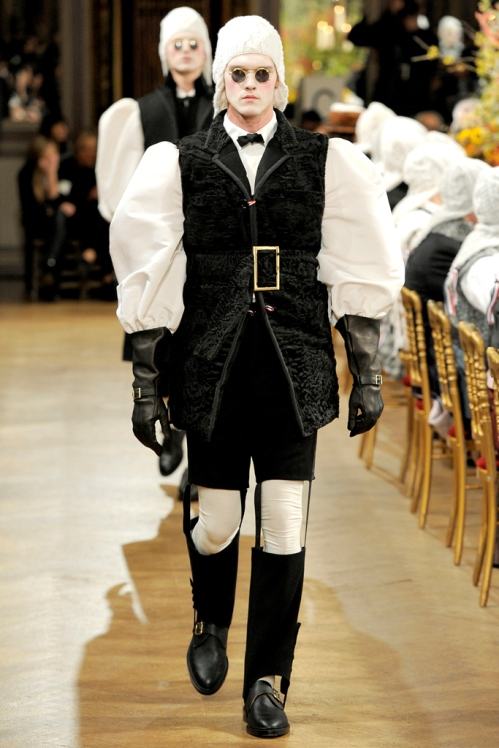 Thom Browne Menswear Fall/Winter 11.12 runway show in Paris