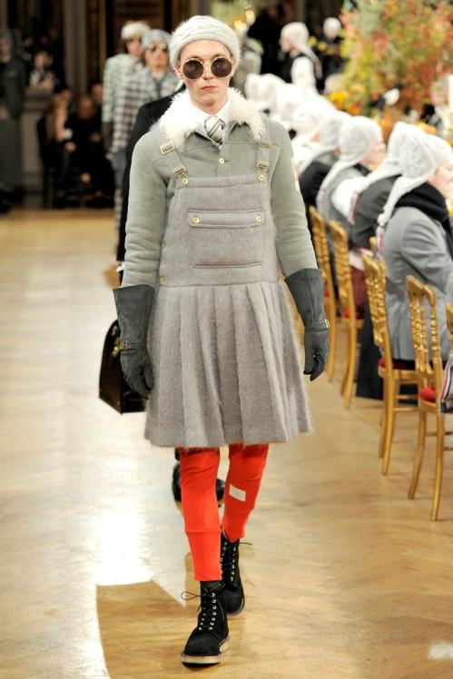 Thom Browne Menswear Fall/Winter 11.12 runway show in Paris