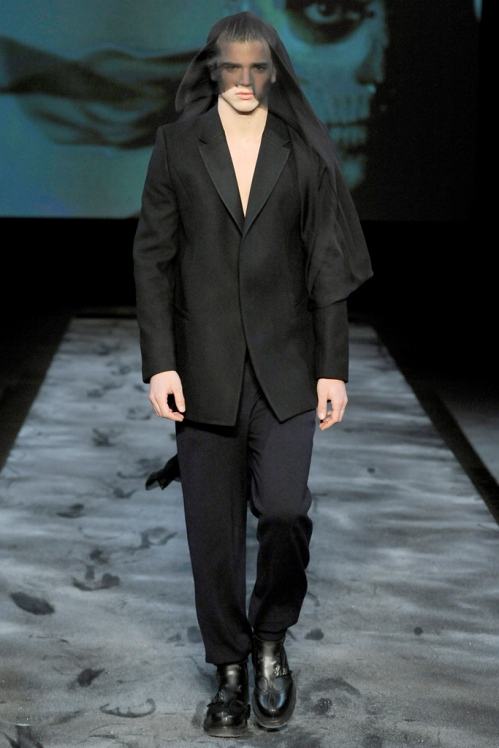Mugler Homme by Nicola Formichetti Fall/Winter 2011.2012 show in Paris