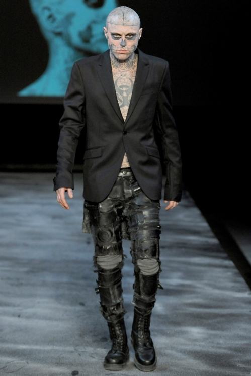 Mugler Homme by Nicola Formichetti Fall/Winter 2011.2012 show in Paris