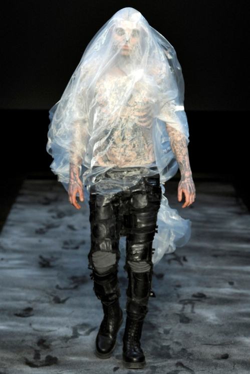 Mugler Homme by Nicola Formichetti Fall/Winter 2011.2012 show in Paris