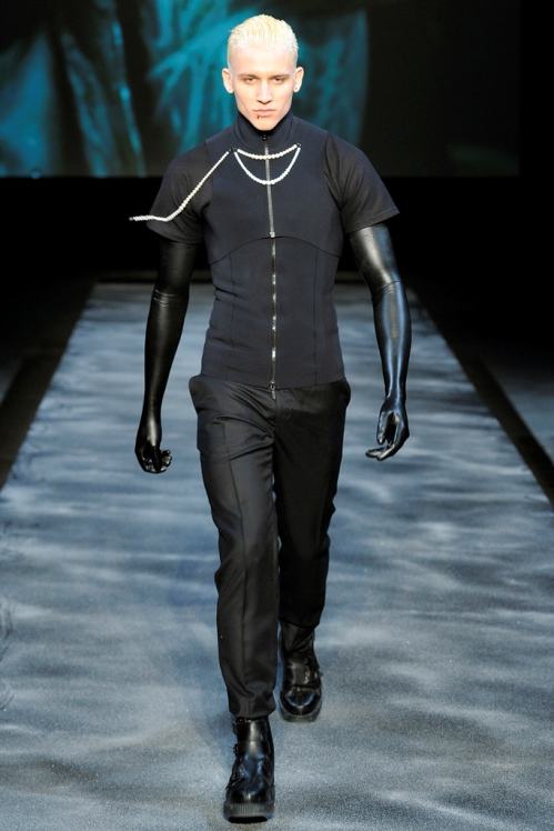 Mugler Homme by Nicola Formichetti Fall/Winter 2011.2012 show in Paris