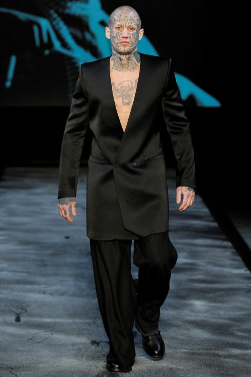 Mugler Homme by Nicola Formichetti Fall/Winter 2011.2012 show in Paris