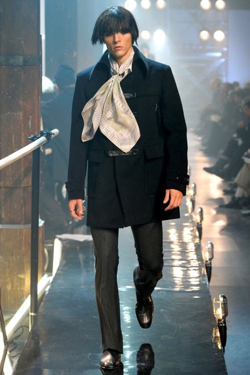 John Galliano Menswear Fall/Winter 11.12 runway show in Paris