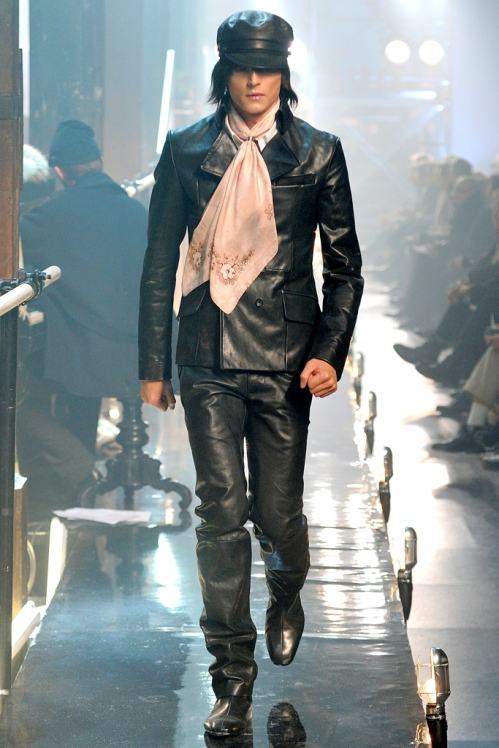 John Galliano Menswear Fall/Winter 11.12 runway show in Paris