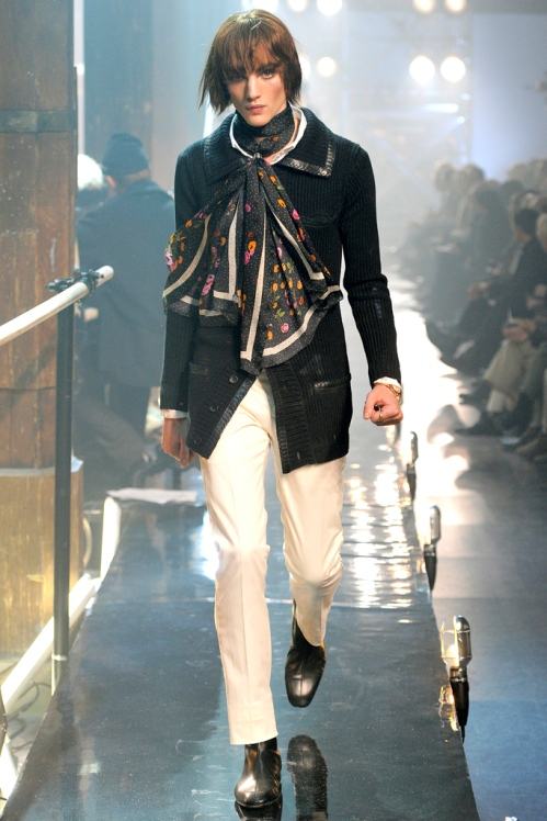 John Galliano Menswear Fall/Winter 11.12 runway show in Paris
