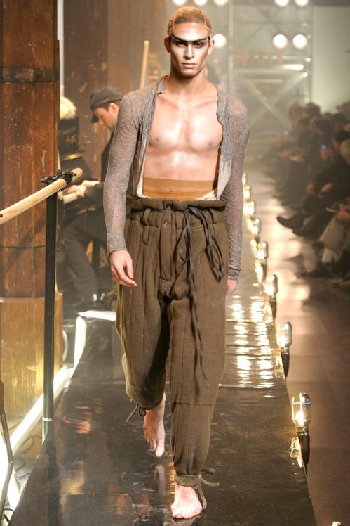 John Galliano Menswear Fall/Winter 11.12 runway show in Paris