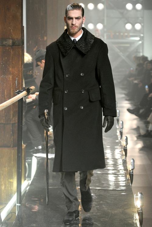 John Galliano Menswear Fall/Winter 11.12 runway show in Paris