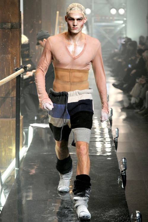 John Galliano Menswear Fall/Winter 11.12 runway show in Paris