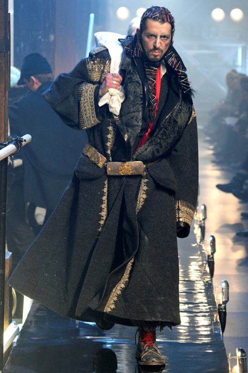 John Galliano Menswear Fall/Winter 11.12 runway show in Paris