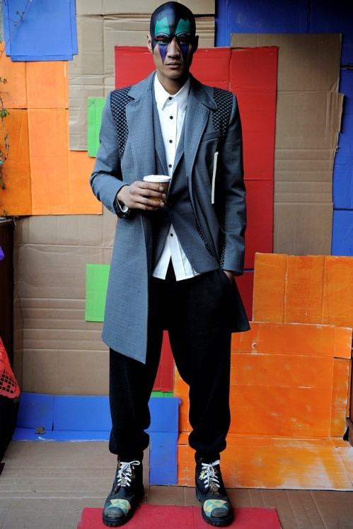 Petrou\Man Fall/Winter 2011.2012 presentation in NY