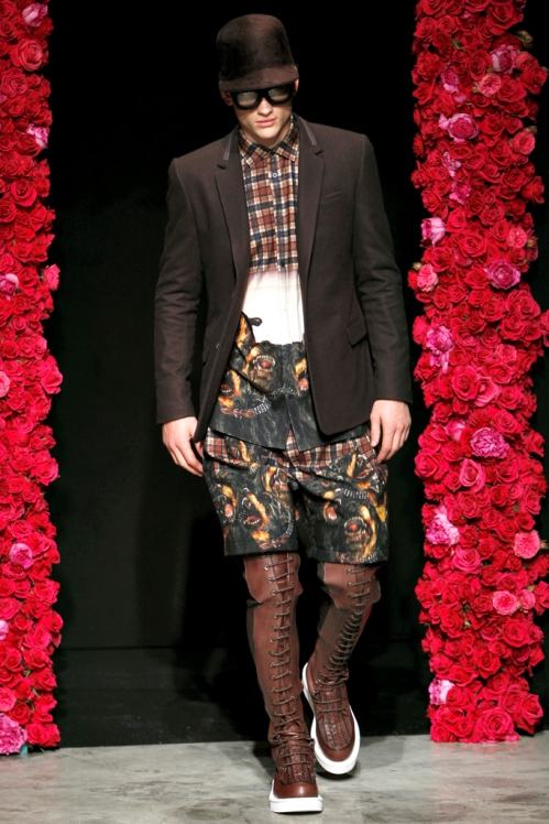Givenchy menswear Fall/Winter 11.12 runway show in Paris