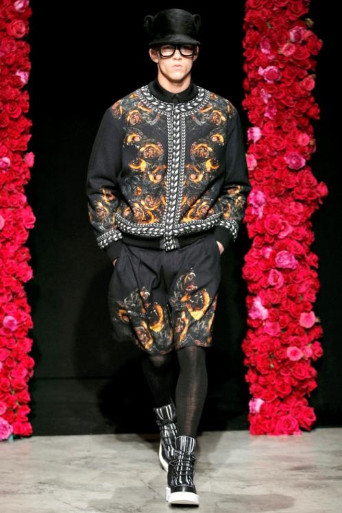 Givenchy menswear Fall/Winter 11.12 runway show in Paris