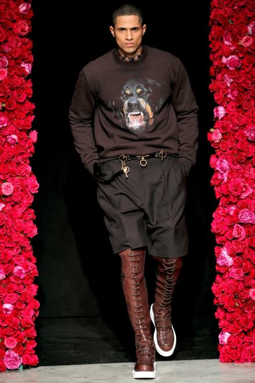 Givenchy menswear Fall/Winter 11.12 runway show in Paris