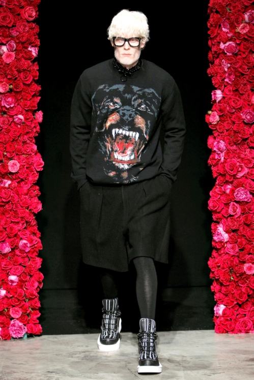 Givenchy menswear Fall/Winter 11.12 runway show in Paris