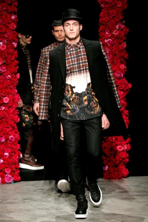 Givenchy menswear Fall/Winter 11.12 runway show in Paris