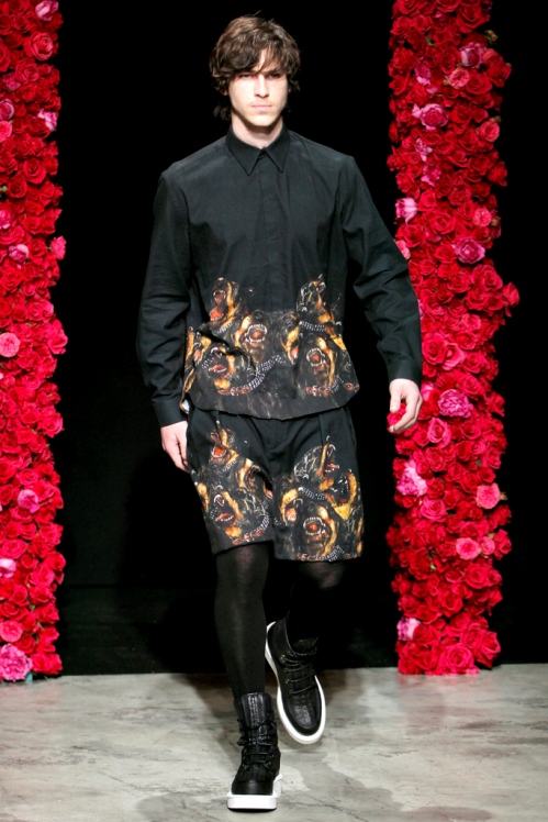 Givenchy menswear Fall/Winter 11.12 runway show in Paris