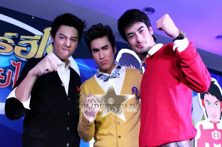 แอนดึงหมาก,บอย,ณเดชน์เปิดตัวอนิเมชั่น"ซุปเปอร์ฮีโร่ หล่อช่วยได้"