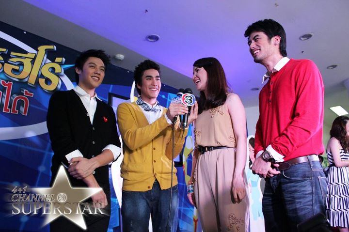 แอนดึงหมาก,บอย,ณเดชน์เปิดตัวอนิเมชั่น"ซุปเปอร์ฮีโร่ หล่อช่วยได้"