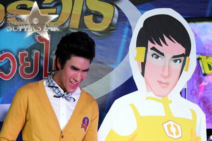 แอนดึงหมาก,บอย,ณเดชน์เปิดตัวอนิเมชั่น"ซุปเปอร์ฮีโร่ หล่อช่วยได้"