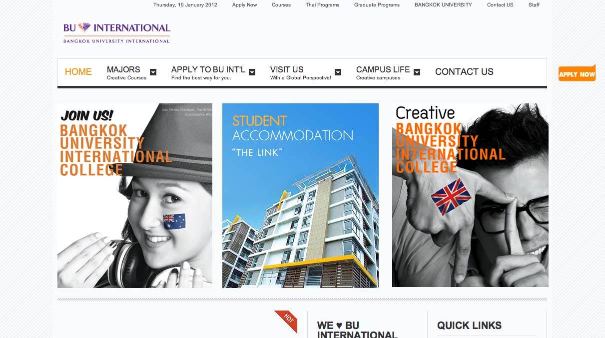 BANGKOK UNIVERSITY INTERNATIONAL COLLEGE