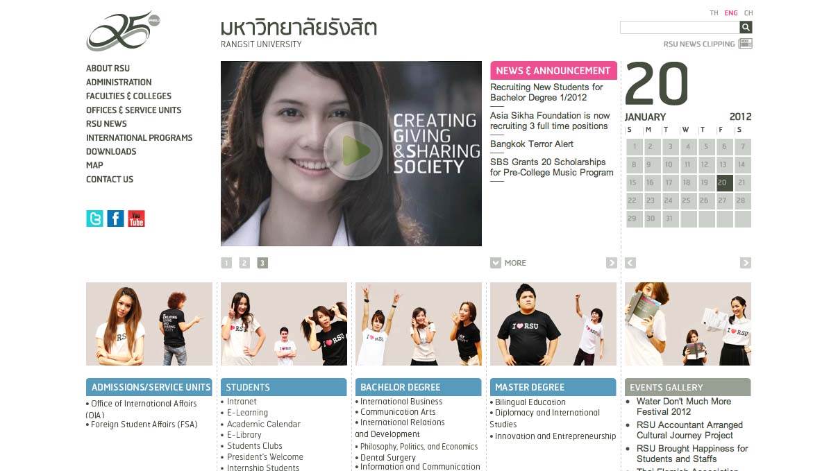 RANGSIT UNIVERSITY, THAILAND