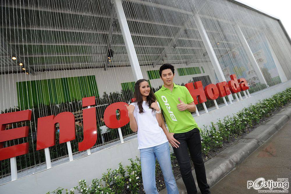 ญาญ่า หมาก ที่บูธฮอนด้า