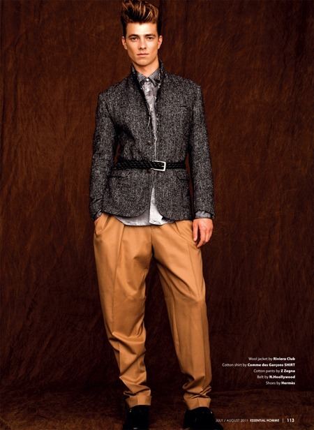 ESSENTIAL HOMME: GOLDEN BOYS BY PHOTOGRAPHER ELI SCHMIDT