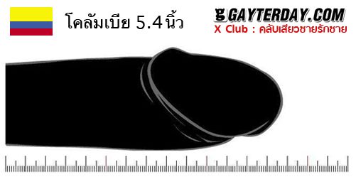 ตาราง ขนาดเฉลี่ยอวัยวะเพศชายทั่วโลก 40ประเทศ (ไม่มีประเทศไทย)