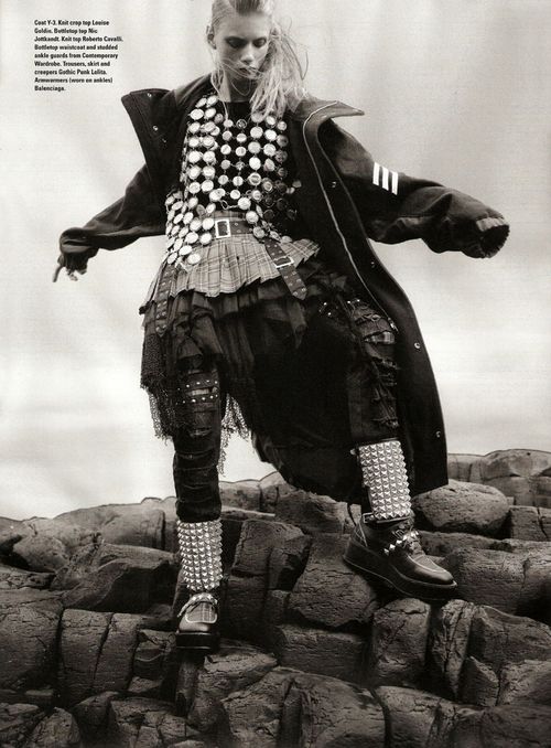 I-D MAGAZINE: ECO-WARRIOR IN GIANTS CAUSEWAY BY RICHARD BUSH