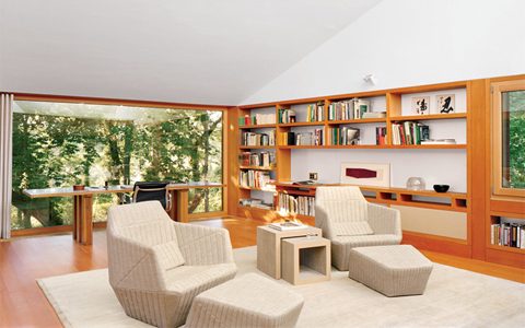 Compact House Design &ndash; Nature-Inspired New York Nook