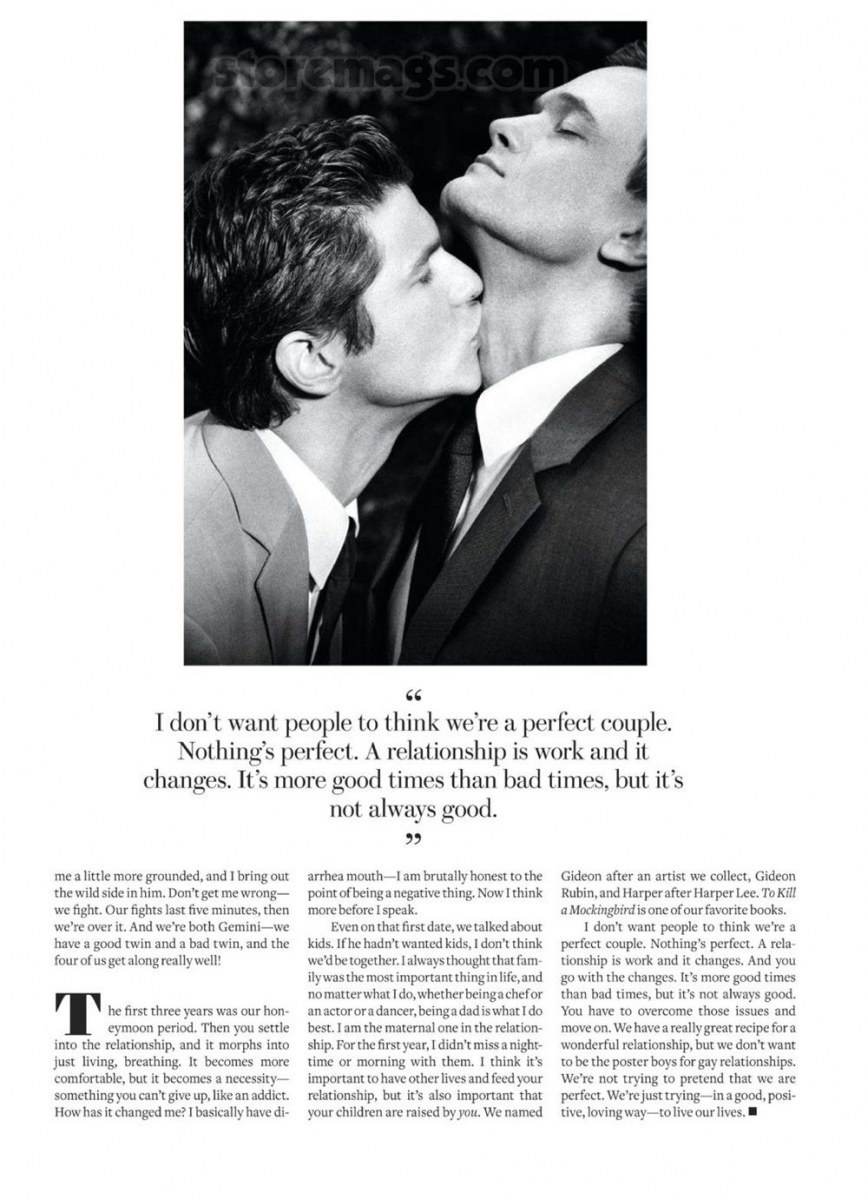 Neil Patrick Harris & David Burtka @ Out Magazine February 2012