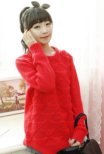 5. สีส้มอมแดง