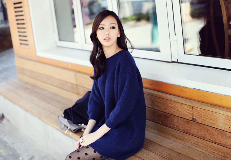 เดรสถักไหมพรม ชุดเดียวเอา (หนาว) อยู่!!