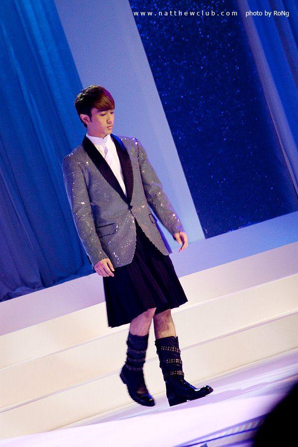 นัททิว  ร่วมเดินแบบในงานThai Supermodel Contest 2011