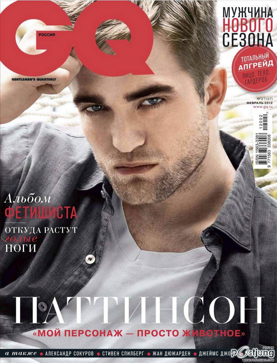 Robert Pattinson @ GQ Russia February 2012