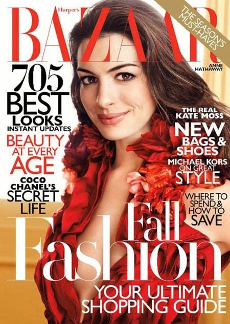 รักเธอ HARPER'S BAZAAR MAGAZINE: ANNE HATHAWAY BY PHOTOGRAPHER ALEXI LUBOMIRSKI