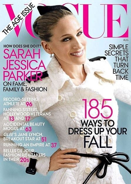 VOGUE MAGAZINE: SARAH JESSICA PARKER BY PHOTOGRAHPER MARIO TESTINO