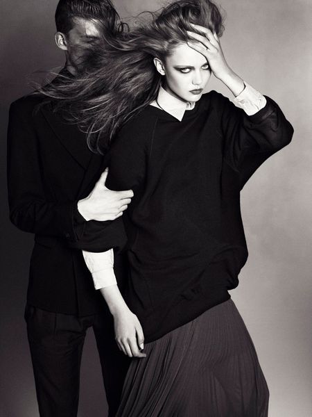 ELLE SWEDEN: FRIDA GUSTAVSSON & CHARLIE WESTERBERG BY ANDREAS SJÖDIN