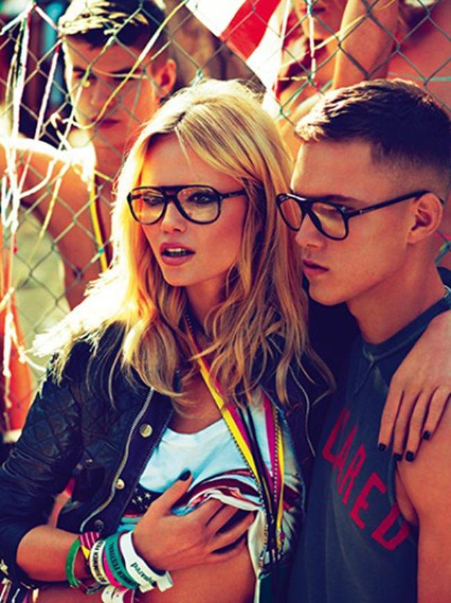 CAMPAIGN: NATASHA POLY, DIMITRY TANNER, PAOLO ANCHISI, MATT WOODHOUSE & TON HEUKELS FOR DSQUARED2 SP