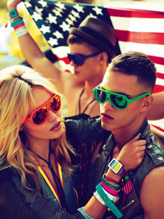 CAMPAIGN: NATASHA POLY, DIMITRY TANNER, PAOLO ANCHISI, MATT WOODHOUSE & TON HEUKELS FOR DSQUARED2 SP