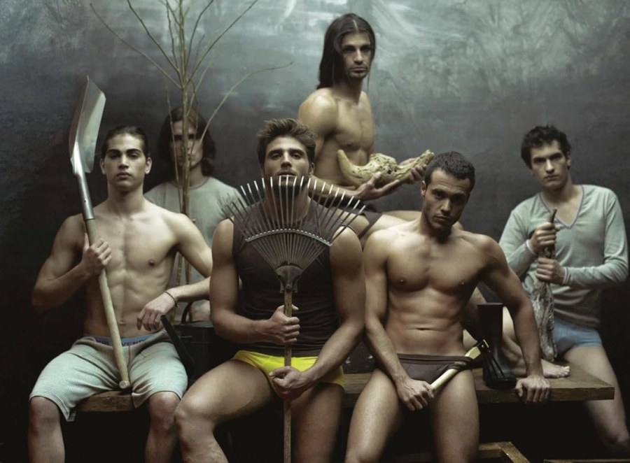 Photoshoot men album 431 : Evolution of Man